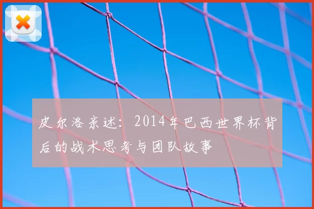 皮尔洛亲述：2014年巴西世界杯背后的战术思考与团队故事