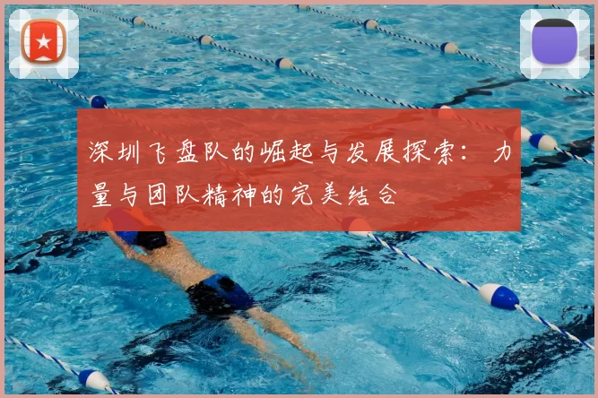 深圳飞盘队的崛起与发展探索:力量与团队精神的完美结合