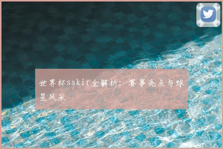 世界杯sakir全解析：赛事亮点与球星风采